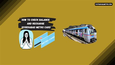 check Hyderabad metro card balance